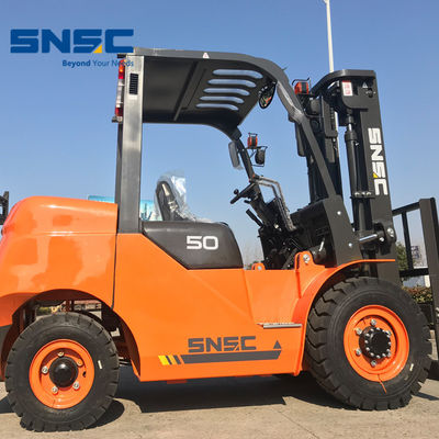 4 ton 4.5 ton Mini 5 ton Dizel Montacargas Forklift 3000 mm - 6000 mm kaldırma yüksekliği ile