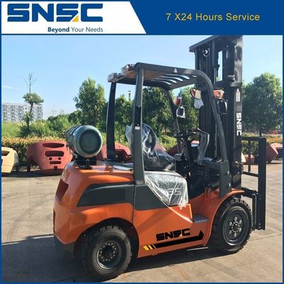 3.5 ton 35 Isuzu / Mitsubishi motoru ve ayarlanabilir kabin konumu ile propan çatal kaldırıcı