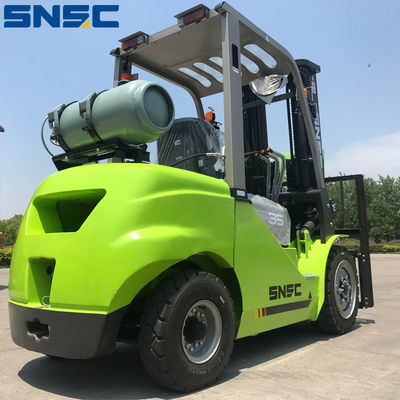 3500 kg Propan Gaz Forklift ile Propan Benzin Güç ve Verimliliğin Mükemmel Kombine