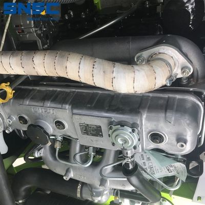 Hızlı endüstri için ayarlanabilir kabin konumu ve LED lambaları 4t dizel motorlu çatal kaldırıcı