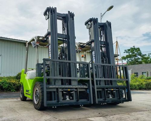 Otomatik Hidrolik Dizel Çatal 5 Ton 6 Ton 7 Ton 8 Ton 10 Ton ayarlanabilir kabin konumu ile
