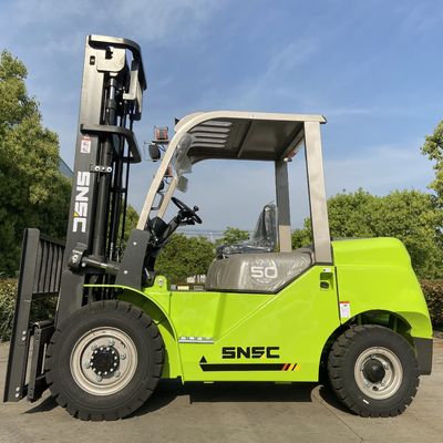 Fuel Efficient 5T Diesel Forklift Truck for Long Working Hours and Heavy Material Handling