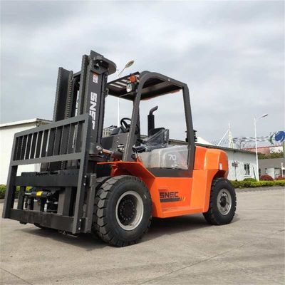 FD70 Otomatik şanzımanlı 7 tonluk çatal kaldırıcı Japonya Dizel Motor Tcm Teknolojisi