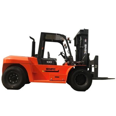 Camioneta elevadora diésel de 15 toneladas Fd100 con protección a prueba de lluvia y motor diésel duradero