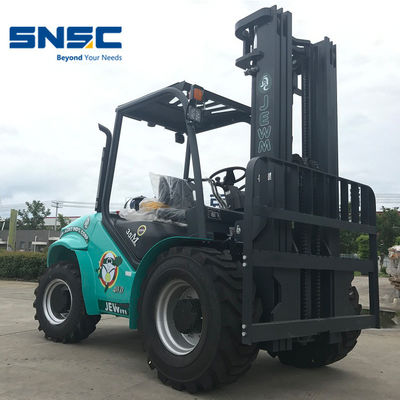 3.5ton 4X2 4WD carretilla elevadora de terreno áspero / camión elevador de terreno áspero