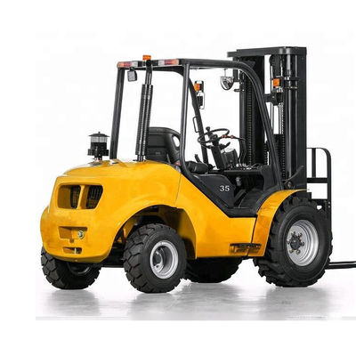 3.5ton 4X2 4WD carretilla elevadora de terreno áspero / camión elevador de terreno áspero
