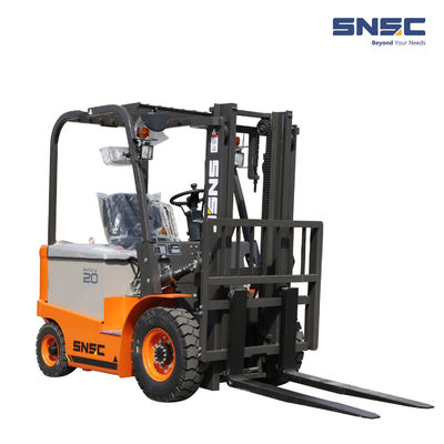 2.5 ton elektrikli çatal kaldırıcı yükleme yüksekliği 3000-5000mm Malzeme taşımacılığı için LED lambalar
