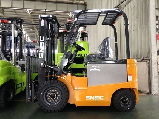 ABD Curtis Kontrolörü 2.5 Ton Kapasite Elektrik Çatal Asansörü Depo İşlemleri İçin İdeal