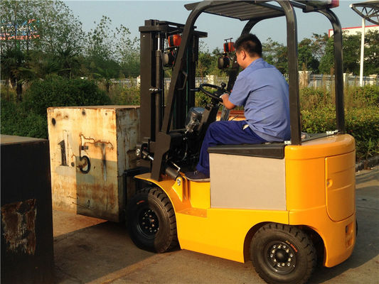 AC motorlu elektrikli çatal kaldırıcı el kaldırma için 2 tonluk yük 10 saat şarj 8 saat