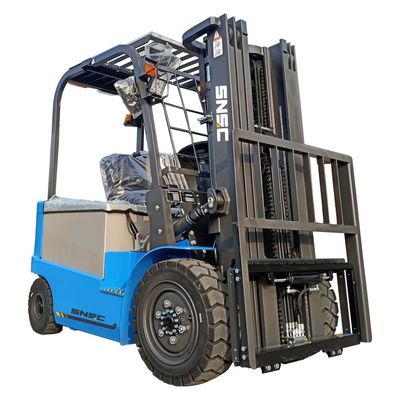 3 tonnes de chariot élévateur électrique de 500 mm avec fixations triplexes de mât positionneur Ect et efficacité