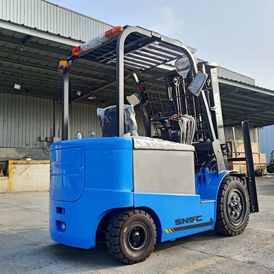 3 tonnes de chariot élévateur électrique de 500 mm avec fixations triplexes de mât positionneur Ect et efficacité
