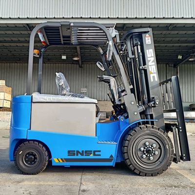 3 tonnes de chariot élévateur électrique de 500 mm avec fixations triplexes de mât positionneur Ect et efficacité