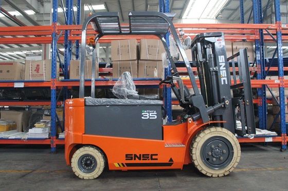 Un chariot élévateur électrique de 3500 kg avec le volant Eaton américain à Shanghai Shineng