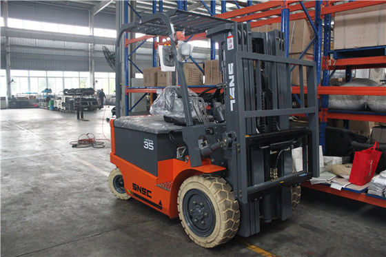 3.5 tonluk elektrikli çatal taşıyıcı, ABD Curtis kontrolörü ve uzun ömürlü AC motoru ile