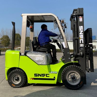 FD25 Dizel Çatal kaldırıcı yükleme yüksekliği 3000-5000mm Çatal konteyner kaldırıcı