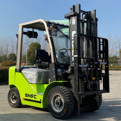 FD25 Dizel Çatal kaldırıcı yükleme yüksekliği 3000-5000mm Çatal konteyner kaldırıcı