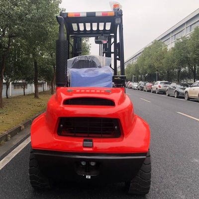 3.5tonnes 4X4 chariots élévateurs diesel avec un angle d'inclinaison du mât de 6/12 degrés