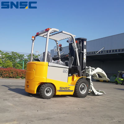 Lüks asılı koltuk 2000kg 48V Pil ile çalışan Fb20 Elektrikli Fork Lifter