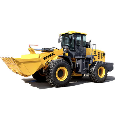 Equipo de construcción Máquina pesada Cargador de ruedas delanteras ZL50 5 toneladas Peso de la máquina