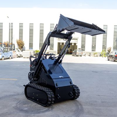 25hp dizel benzinli, EPA motoru ve sürünen tekerlekli mini kaydırma yükleyici 280kg 380kg