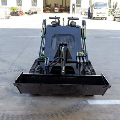 25hp dizel benzinli, EPA motoru ve sürünen tekerlekli mini kaydırma yükleyici 280kg 380kg