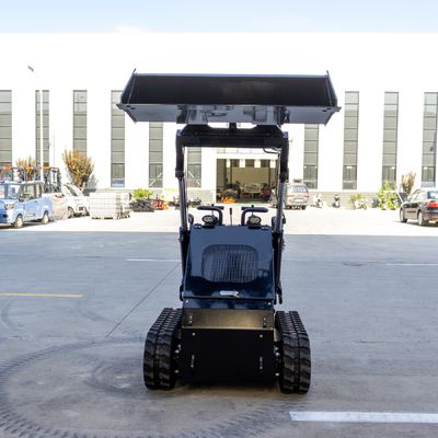 25hp dizel benzinli, EPA motoru ve sürünen tekerlekli mini kaydırma yükleyici 280kg 380kg