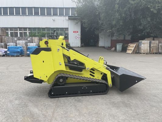 CE EPA Tarım İnşaat Makinesi Mini Kaydırma Yönlendirici Ön Yükleyici Kohler 37 KW Motor