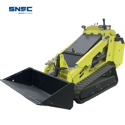 Video Teknik Destek EPA Pekins Motoru ve 0.2cbm Kapasitesi ile Mini Skid Loader