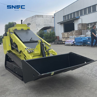 Video Teknik Destek EPA Pekins Motoru ve 0.2cbm Kapasitesi ile Mini Skid Loader