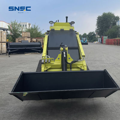 Video Teknik Destek EPA Pekins Motoru ve 0.2cbm Kapasitesi ile Mini Skid Loader