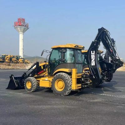 2.5 tonluk tekerlekli kazı tipi çekirdek yükleyici dizaynı 2740 mm kova dökme yüksekliği ile