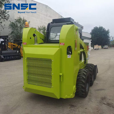 60 HP Dizel Güçlü JC45 700kg Kapasite ve Tekerlekli Yükleyici Hareketli Tipli Kaydırma Yükleyici