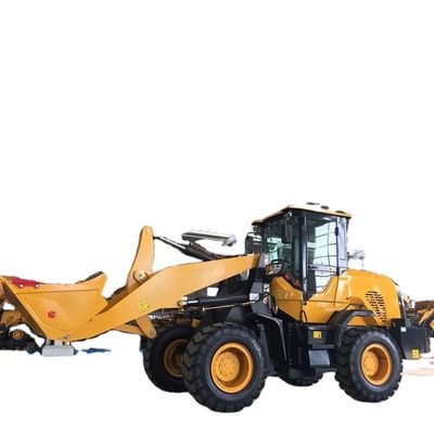 الوزن الإجمالي 3400kg SNSC محمولة نهاية الأمامية 2 طن مع 6 أشهر ملحق دلو