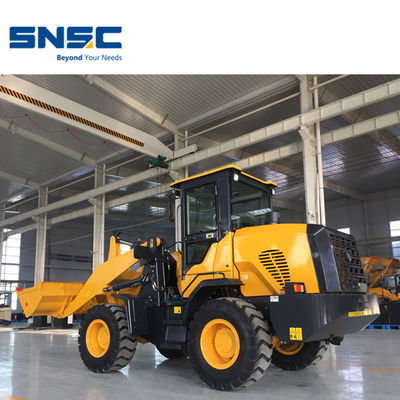 الوزن الإجمالي 3400kg SNSC محمولة نهاية الأمامية 2 طن مع 6 أشهر ملحق دلو