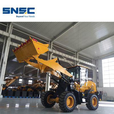 الوزن الإجمالي 3400kg SNSC محمولة نهاية الأمامية 2 طن مع 6 أشهر ملحق دلو