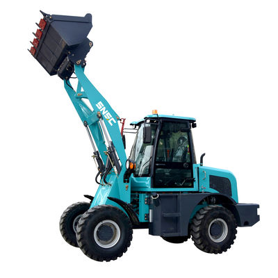 42 kW 4 roues motrices Mini 1,6 tonnes chargeur à roues pour l'agriculture Dimension 5020mm*1860mm*2680mm
