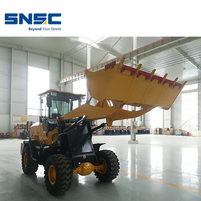 4 عجلات محرك 2 طن SNSC شاحن عجلات ZL928 الشاحنات الثقيلة من SNSC للصناعية