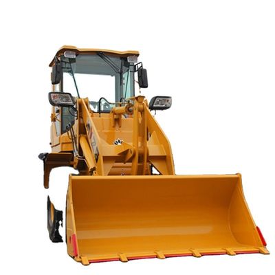 0.8 tonluk tekerlekli yükleyici yüksek verimlilik ve performans için 0.6m3 nominal kova kapasitesi