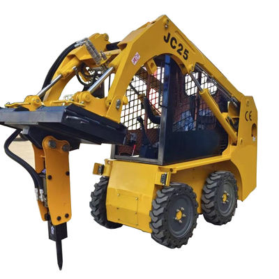 تجربة قوة 50HP 60HP 70HP 100HP ميني الديزل سكيدي ستير شاحن مع أوجر
