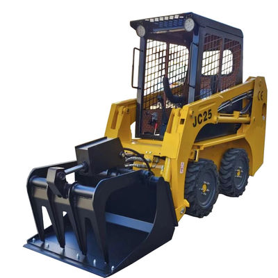 تجربة قوة 50HP 60HP 70HP 100HP ميني الديزل سكيدي ستير شاحن مع أوجر