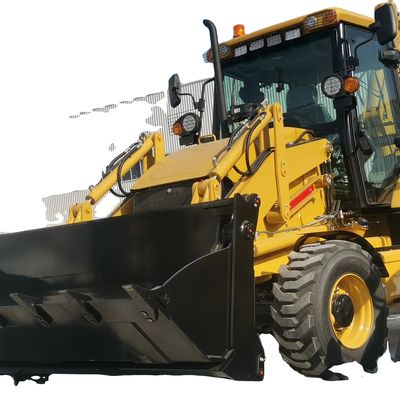 İnşaat ve Tarım Rusya'da Motor Pompası ile 388H Mini Backhoe Yükleyici