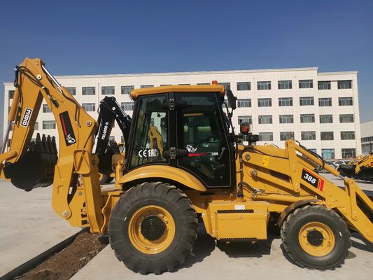8200 kg YUCHAI 388H/388T/338 Yükleyici 4x4 4WD Traktör Backhoe Ön Yükleyici Tekerlek Yükleyici