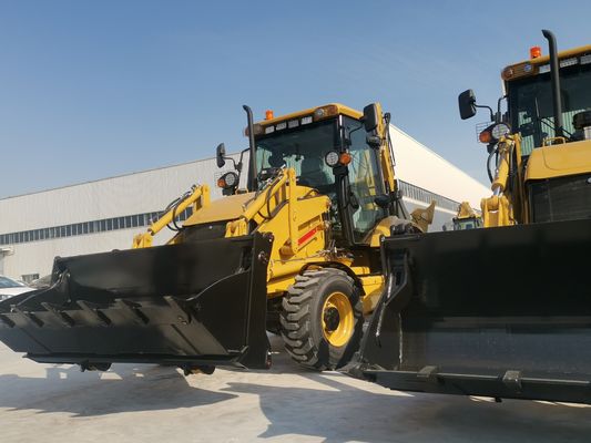 8200 kg YUCHAI 388H/388T/338 Yükleyici 4x4 4WD Traktör Backhoe Ön Yükleyici Tekerlek Yükleyici