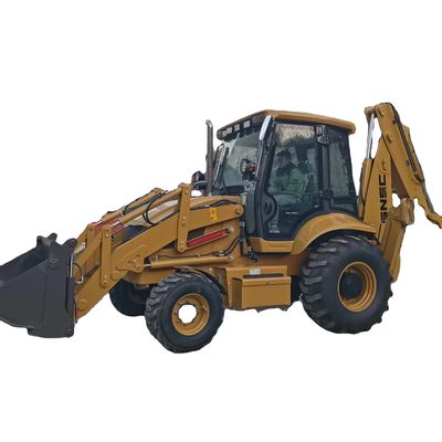 YUCHAI 4x4 4WD Mini Yükleyici 388H/388T/338 Traktör Backhoe Ön Tekerlek Yükleyici Çiftlik Ekipmanı