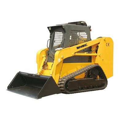 1000 kg kapasiteli kaydırma direksiyon yükleyici TS65 55KW 75HP EPA motoru ile kompakt pist yükleyici