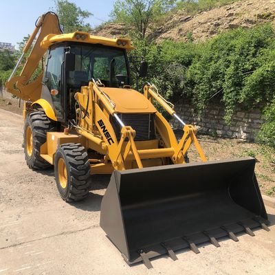 مُحفّر ريترو (Euro V Retro Excavator) 4x4 مع شاحنة خلفية (Backhoe)