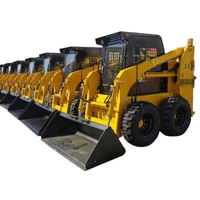 SNSC EPA EV Motoru 350kg 500kg Mini Dizel Kaydırma Yönlendirme Yükleyici Maksimum Atma Yüksekliği 2050mm