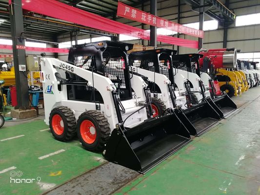 SNSC EPA EV Motoru 350kg 500kg Mini Dizel Kaydırma Yönlendirme Yükleyici Maksimum Atma Yüksekliği 2050mm