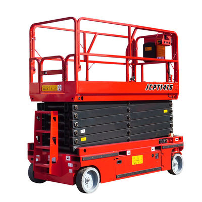 2860 kg 4m 5m 6m 8m 10m 12m 14m 16m Elektrikli Kendini Süren Hidrolik Makas Havadan Çalışma Asansör Platformu