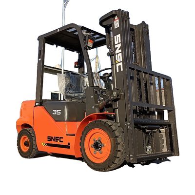FD35 3.5ton Side Shifter Rough Terrain Forklift Componente de motor japonés y caja de cambios central
